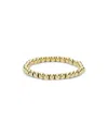 Zoe Lev 14k Yellow Gold Beaded Stretch Ring In Gold