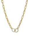 Zoe Lev 14k Yellow Gold Diamond Chain Necklace, 16 In White/gold
