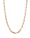 Zoe Lev 14k Yellow Gold Extra Large Paper Clip Chain Necklace, 16 In Gold