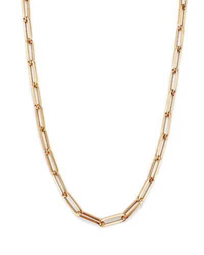 Zoe Lev 14k Yellow Gold Extra Large Paper Clip Chain Necklace, 16