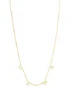 Zoe Lev 14k Yellow Gold Mama Charm Necklace, 18 In Gold