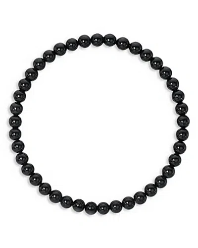 Zoe Lev Black Onyx Bead Stretch Bracelet