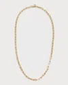 Zoe Lev Jewelry 14k Gold Large Open Link Chain Necklace