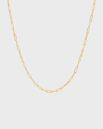 Zoe Lev Jewelry 14k Gold Open Link Chain Necklace