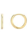 Zoe Lev Small Huggie Hoop Earrings In Gold