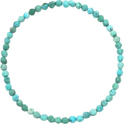 Zoe Lev Turquoise Beaded Bracelet In Blue