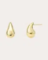 Zoe Lev Women's Medium 14k Gold Teardrop Earrings