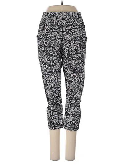 Pre-owned Zoe+liv Active Pants In Black