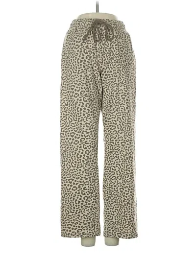 Pre-owned Zoe+liv Casual Pants In Gold