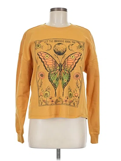 Pre-owned Zoe+liv Pullover Sweater In Yellow