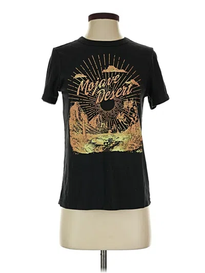 Pre-owned Zoe+liv Short Sleeve T-shirt In Black