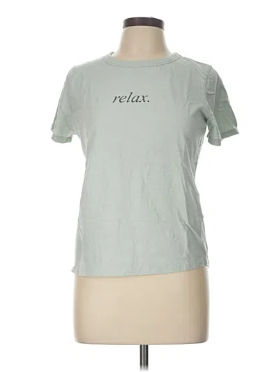 Pre-owned Zoe+liv Short Sleeve T-shirt In Green