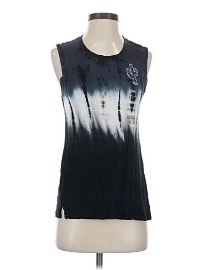 Pre-owned Zoe+liv Sleeveless T-shirt In Blue