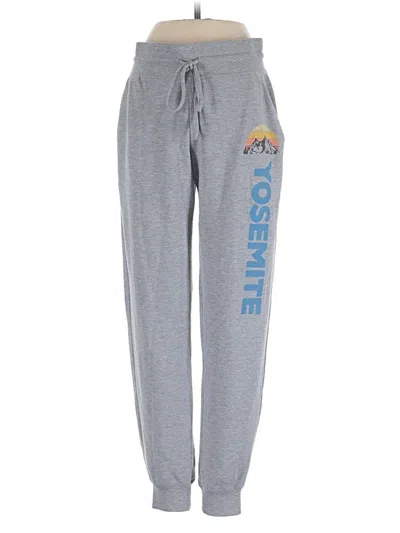 Pre-owned Zoe+liv Sweatpants In Gray