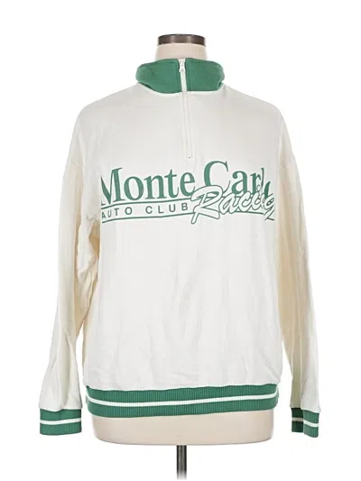 Pre-owned Zoe+liv Track Jacket In White