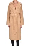 Zoe® Paris Eco-fur Long Coat In Brown