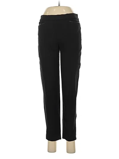 Pre-owned Zoe + Phoebe Track Pants In Black