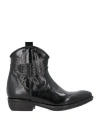 Zoe Woman Ankle Boots Black Size 6 Leather