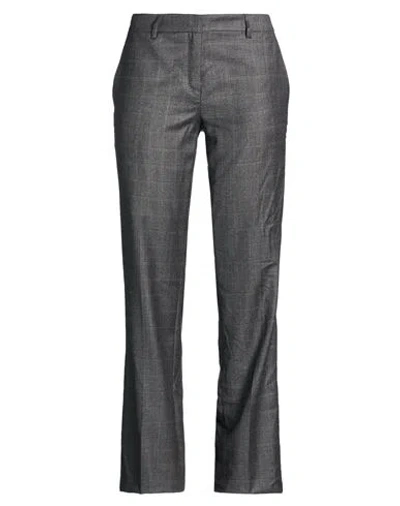 Zoe Z. O.e. Woman Pants Beige Size Xl Cotton, Nylon, Elastane In Gray