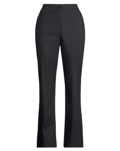 Zoe Z. O.e. Woman Pants Black Size Xl Cotton, Nylon, Elastane