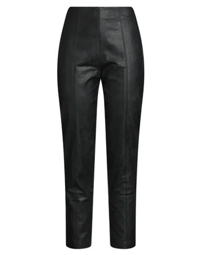 Z.o.e. Zone Of Embroidered Z. O.e. Zone Of Embroidered Woman Pants Black Size L Polyurethane, Viscose