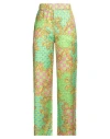Z.o.e. Zone Of Embroidered Z. O.e. Zone Of Embroidered Woman Pants Lime Green Size S Polyester In Green