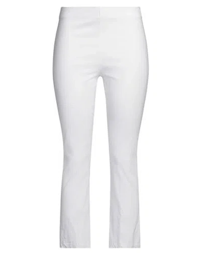 Z.o.e. Zone Of Embroidered Z. O.e. Zone Of Embroidered Woman Pants White Size M Viscose, Polyamide, Elastane