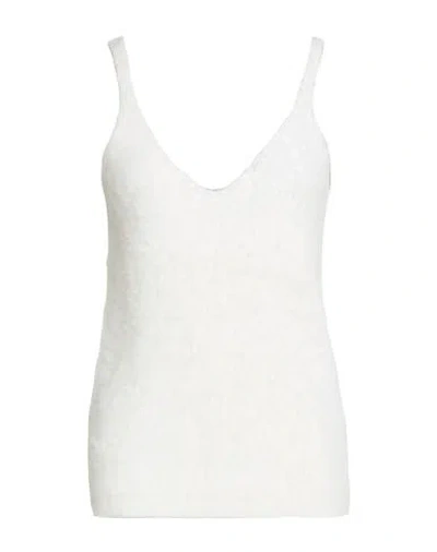 Z.o.e. Zone Of Embroidered Z. O.e. Zone Of Embroidered Woman Top White Size Xl Polyamide, Acrylic