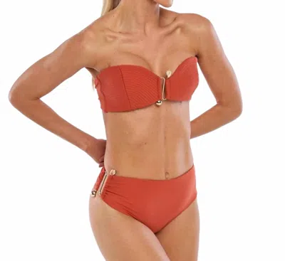 Zoew Swim Nala Two Piece Swimsuit In Orange