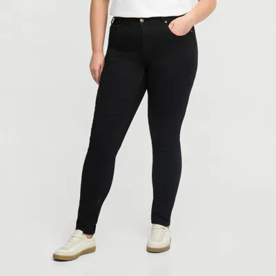 Zoey Fia Long Jeans - Black Denim