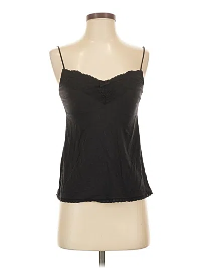 Pre-owned Zoey Tank Top Black Sweetheart Neckline Tops