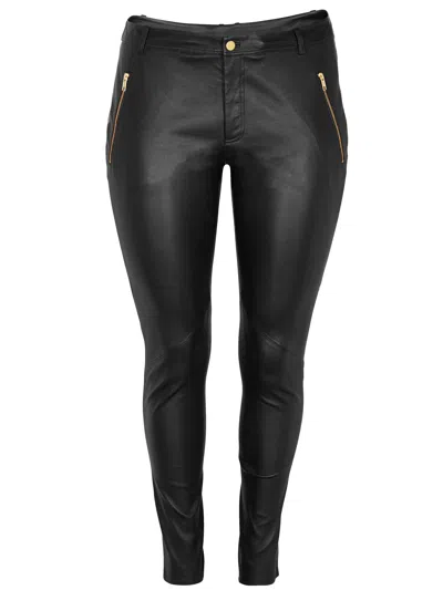 Zoey Women's Lucille Leather Pants - Black