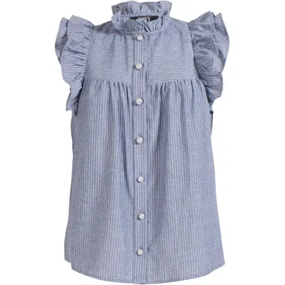 Zoey Women's Selma Top - Stone Blue Mix