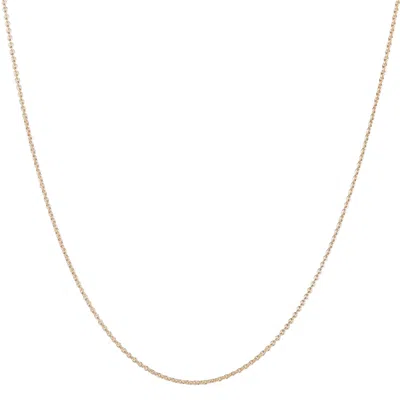 Zohreh V. Jewellery Women's 16" Cable Chain 9k Gold