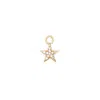 Zohreh V. Jewellery Women's Diamond Star Earring Charm 9k Gold