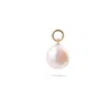 Zohreh V. Jewellery Women's Gold / Neutrals Baroque Pearl Earring Charm 9k Gold