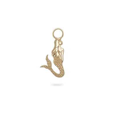 Zohreh V. Jewellery Women's Mermaid Earring Charm 9k Gold