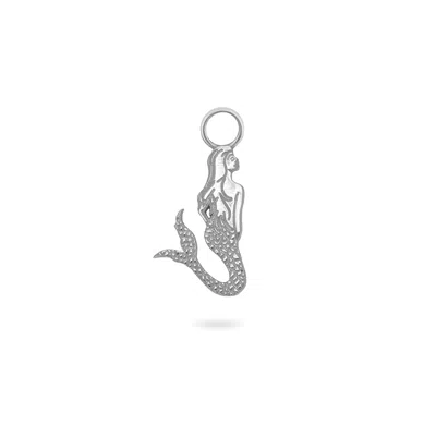 Zohreh V. Jewellery Women's Mermaid Earring Charm Sterling Silver
