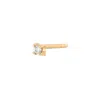 Zohreh V. Jewellery Women's Mini Diamond Stud 9k Gold In Gold