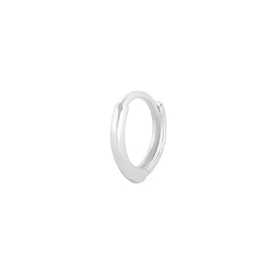 Zohreh V. Jewellery Women's Mini Huggie Hoop Earring Sterling Silver