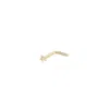 Zohreh V. Jewellery Women's Star Nose Stud 9k Gold In Gold