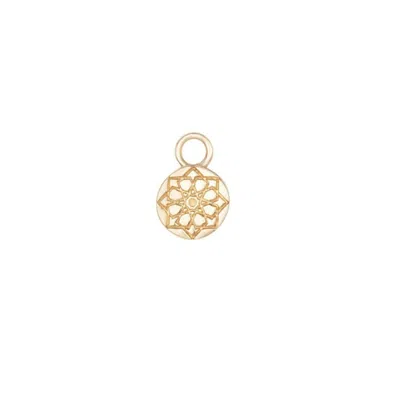Zohreh V. Jewellery Women's Zohreh Coin Earring Charm 9k Gold