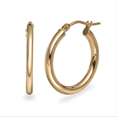 Zohreh Women's Large Statement Hoop Earring Pair 9k Gold