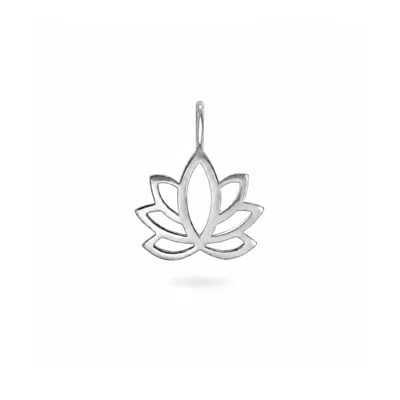 Zohreh Women's Lotus Flower Pendant Sterling Silver