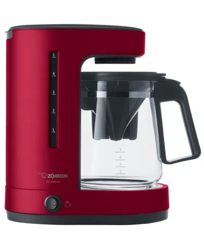 Zojirushi 11" Zutto Coffee Maker In Burgundy