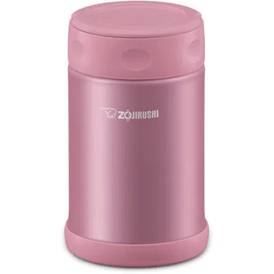 Zojirushi 12 oz Food Storage Container In Shiny Pink