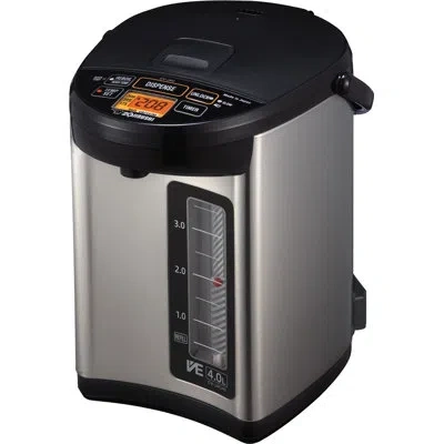 Zojirushi Countertop Electric Water Boiler & Warmer In Silver/black