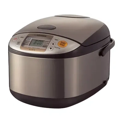 Zojirushi Fuzzy Logic Technology Rice Cooker In Gray