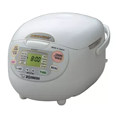 Zojirushi Fuzzy Logic Technology Rice Cooker In White