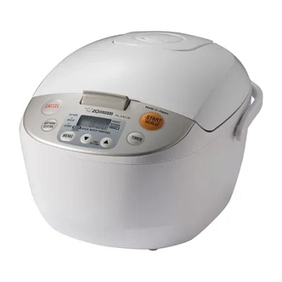 Zojirushi Fuzzy Logic Technology Rice Cooker In White